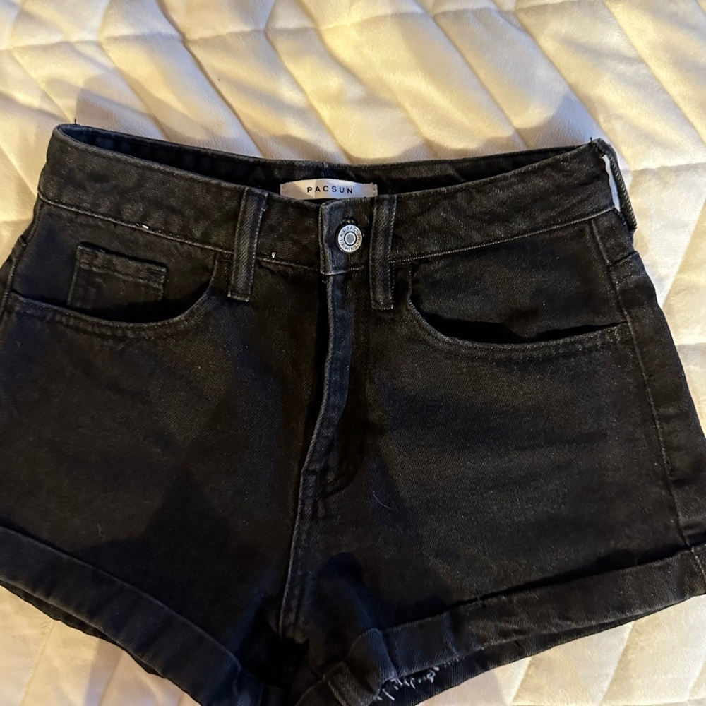 Pacsun Black Jean Short